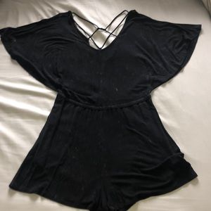 American Eagle Black Romper NEVER WORN